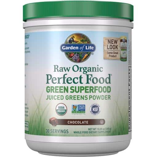 Raw Organic Perfect Food Green Superfood Chocolate Powder