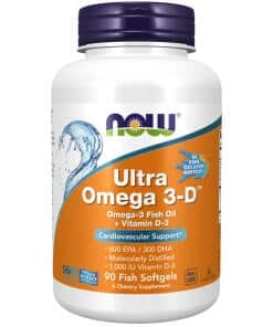 Ultra Omega 3-D™ Fish Oil (Fish Gelatin) Fish Softgels