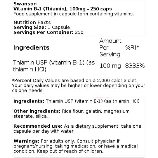 Vitamin B-1 (Thiamine)