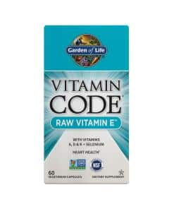 Vitamin Code Raw Vitamin E 60 Capsules