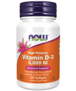 Vitamin D-3 5000 IU Softgels