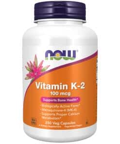 Vitamin K-2 100 mcg Veg Capsules