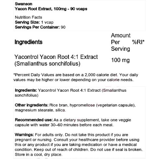 Yacon Root Extract