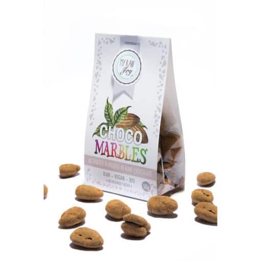 Choco Marbles Organic Almond My raw joy