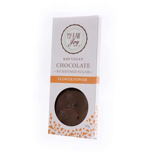 Organic Flower Chocolate 30 g My raw joy