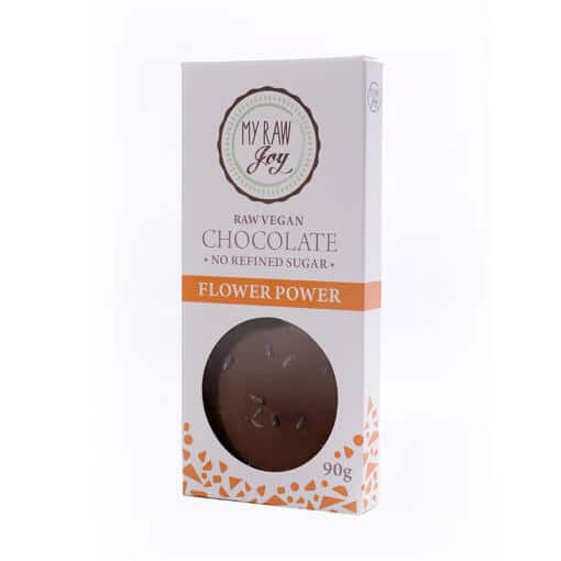 Organic Flower Chocolate 90 g My raw joy