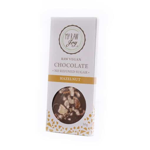 Organic Hazelnut Chocolate 30 g My raw joy