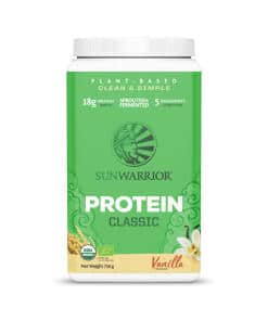 Protein Classic Organic vanilla 750 g Sunwarrior