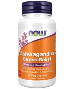 NOW Foods - Ashwagandha Stress Relief - 60 vcaps