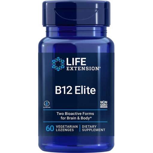 Life Extension - B12 Elite - 60 vegetarian lozenges