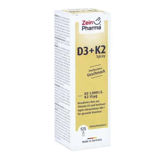 Zein Pharma - Vitamin D3 + K2 Spray