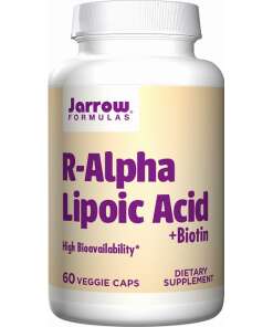 Jarrow Formulas - R-Alpha Lipoic Acid + Biotin - 60 vcaps