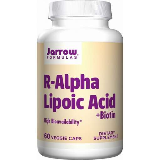 Jarrow Formulas - R-Alpha Lipoic Acid + Biotin - 60 vcaps