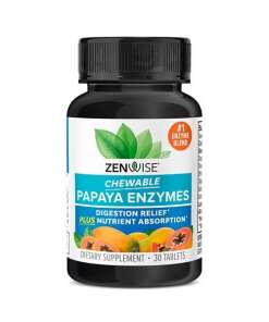 Zenwise - Chewable Papaya Enzymes - 30 tablets