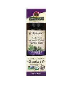 Nature's Answer - 100% Pure Alpine Fresh Organic Blend Essential Oil - 15 ml.