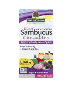 Nature's Answer - Kid's Sambucus Chewables