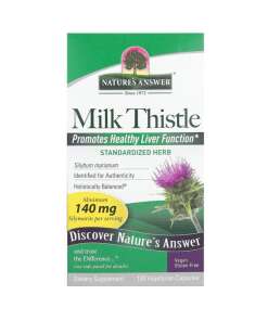 Nature's Answer - Milk Thistle - 120 vcaps