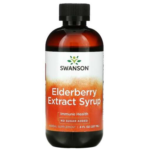 Swanson - Elderberry Extract Syrup - 237 ml.