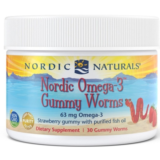 Nordic Omega-3 Gummy Worms
