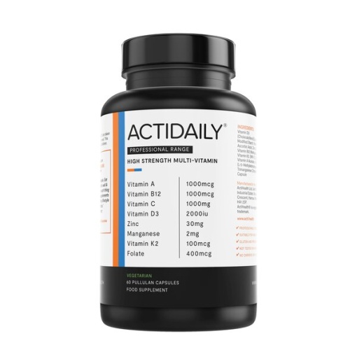 ActiDaily - 60 veganske pullulan kapsler