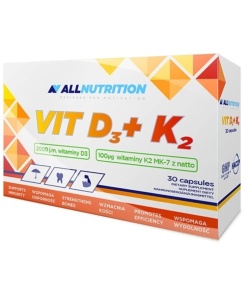 Vit D3 + K2 - 30 kapsler