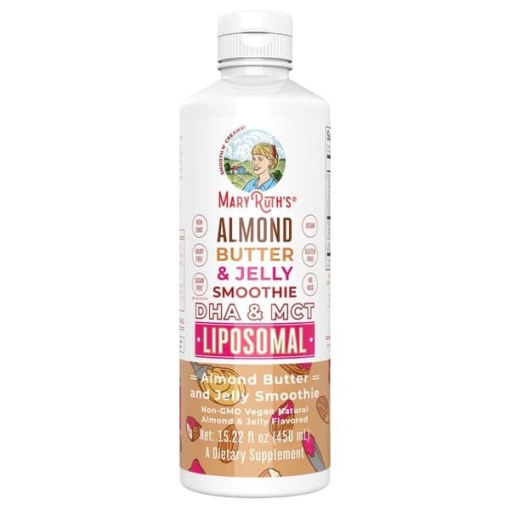 Mandel Smør & Jelly Smoothie DHA & MCT Liposomal - 450 ml