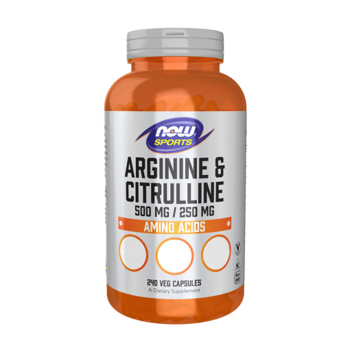 NOW Foods - Arginine & Citrulline - 120 vcaps - Image 2