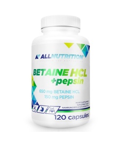 Betain HCl + Pepsin - 120 kapsler