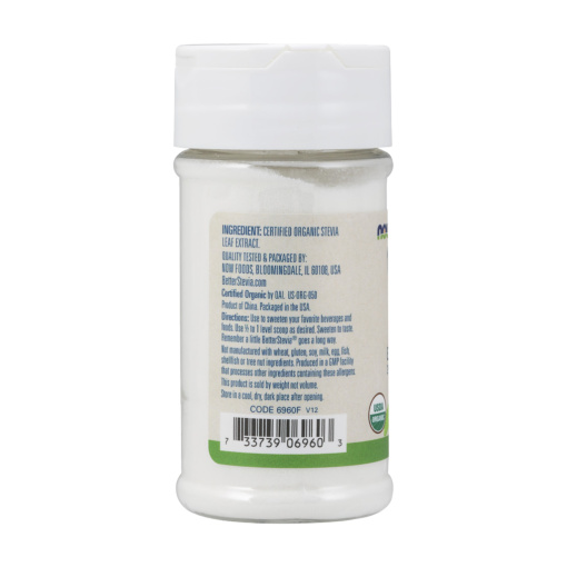 NOW Foods - Better Stevia Extract Powder - 28g - Image 3