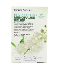 black cohosh monopause relief - 30 filmovertrukne tabletter