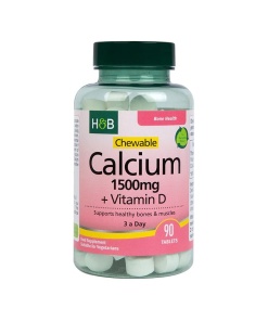 Tyggevenligt Calcium + Vitamin D