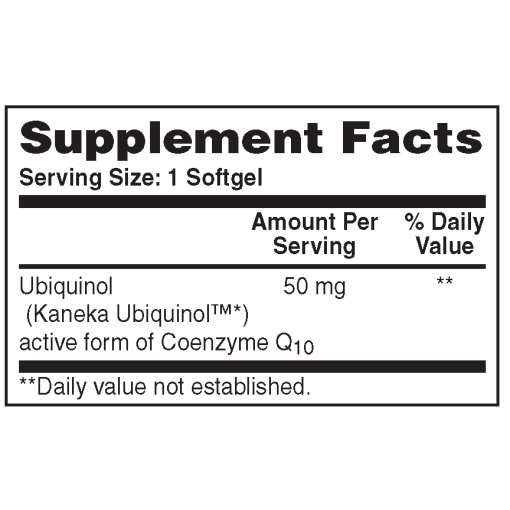 Health Through Nutrition - CoQ10 with BioPerine - 120 Softgels - Image 2