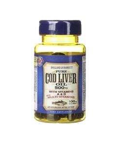 Torskeleverolie med multivitaminer