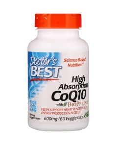CoQ10 med høj absorption med BioPerine