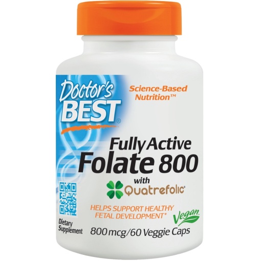 Fully Active Folate 800 with Quatrefolic