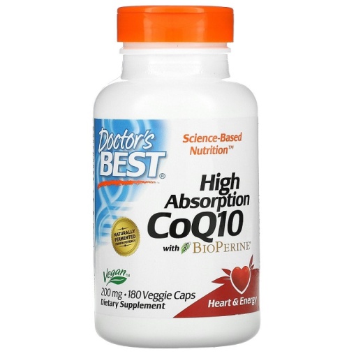 High Absorption CoQ10 with BioPerine