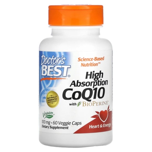 High Absorption CoQ10 with BioPerine