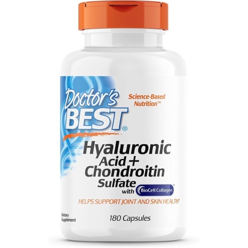 Hyaluronic Acid + Chondroitin Sulfate with BioCell Collagen - 180 caps