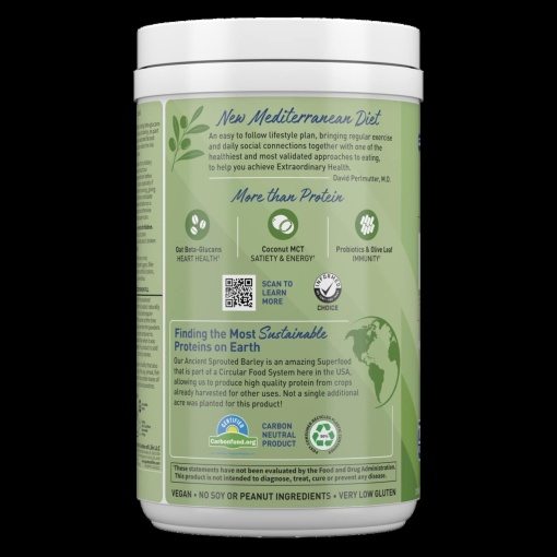 Garden of Life - Dr. Formulated MD Protein Sustainable Plant-Based Powder, Rich Chocolate - 882g - Image 3
