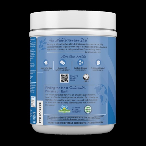 Garden of Life - Dr. Formulated MD Protein FIT Sustainable Plant-Based Powder, Creamy Vanilla - 605 g - Image 3