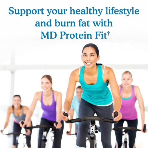 Garden of Life - Dr. Formulated MD Protein FIT Sustainable Plant-Based Powder, Rich in Chocolate - 635g - Image 6