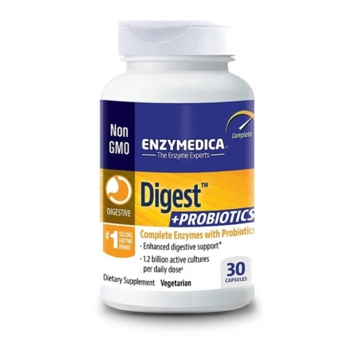 Digest + Probiotika - 30 kapsler