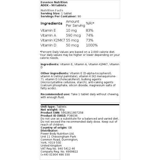 Essence Nutrition - Adek - Image 2