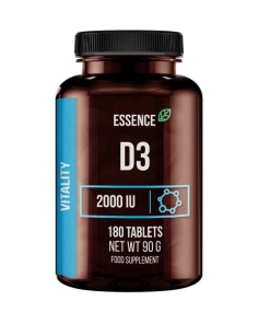 D3 2000 IU - 180 tabletter
