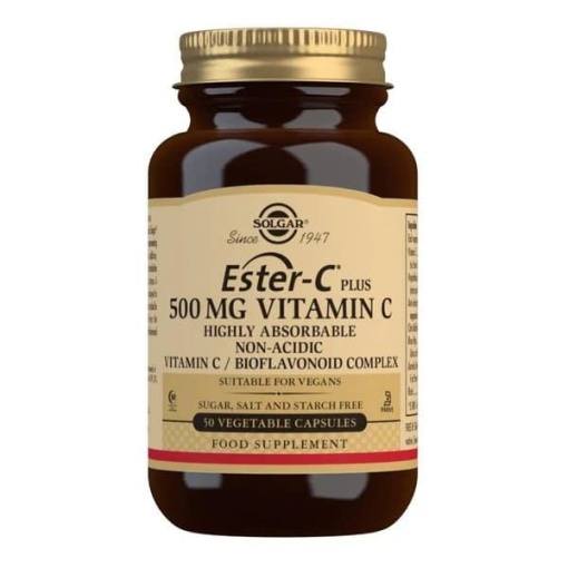 Ester-C Plus 500 mg C-vitamin - 50 kapsler