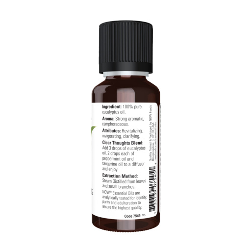 NOW Foods - Essential Oil, Eucalyptus Oil - 30 ml. - Image 3