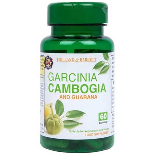 Garcinia Cambogia + Guarana - 60 kapsler