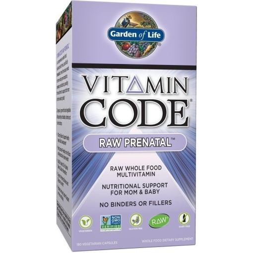 Vitamin Code Raw Prenatal - 180 vcaps