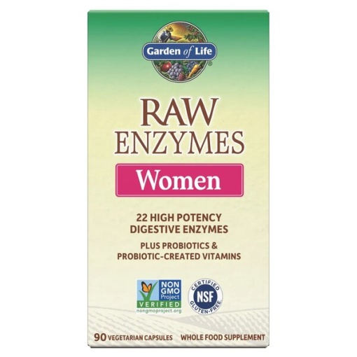 Raw Enzymes Women - 90 vcaps