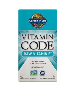 Vitamin Code Raw Vitamin E - 60 vcaps